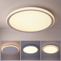 BRILAGI - stropna LED svetilka CARLOS LED/24W/230V, premer 40 cm, bela