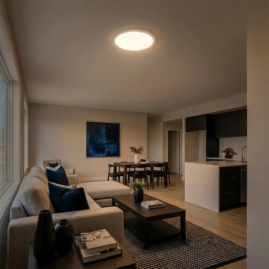 Brilagi - stropna LED svetilka CARLOS LED/24W/230V, premer 40 cm, bela