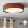 Brilagi - stropna LED svetilka CARVALHO 2xE27/15W/230V, hrast/češnja, premer 37 cm