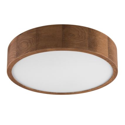 Brilagi - stropna LED svetilka CARVALHO 2xE27/15W/230V, hrast/češnja, premer 37 cm