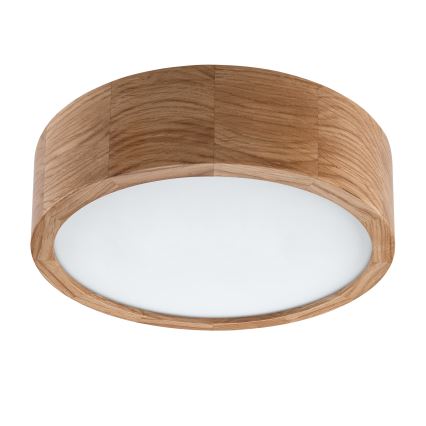 Brilagi - stropna LED svetilka CARVALHO LED/20W/230V hrast, premer 27,5 cm