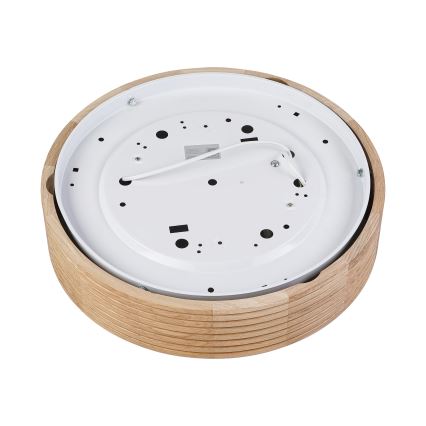 Brilagi - stropna LED svetilka CARVALHO MODERN 2xE27/60W/230V, Ø 37,5 cm, hrast