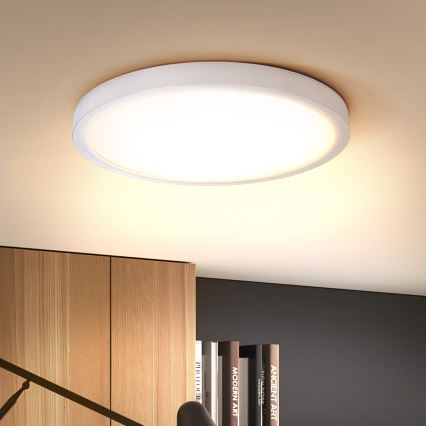 Brilagi - LED stropna svetilka ESTELA LED/18W/230V, premer 30 cm, bela