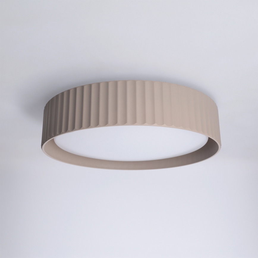 Brilagi - stropna LED svetilka LUCIA, 24 W, 230 V, premer 31 cm, taupe