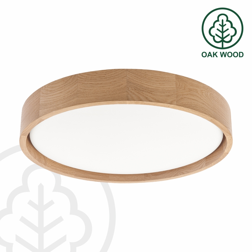 Brilagi - stropna LED svetilka MANAROLA PLAIN LED/24W/230V 4000K premer 41 cm hrast