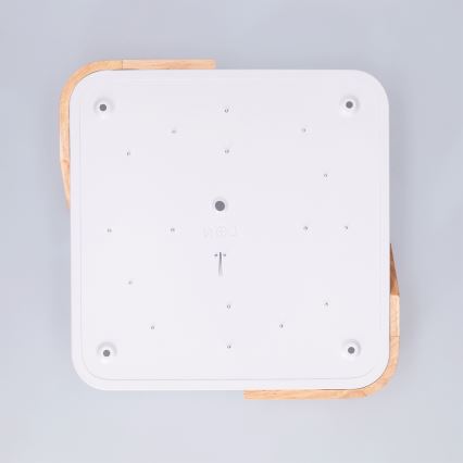 Brilagi - stropna LED svetilka PILANA LED/24W/230V hrast/bela 32x32 cm