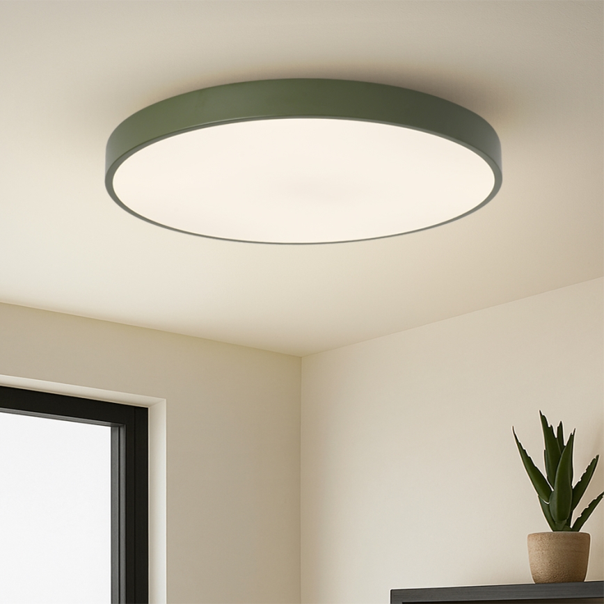 Brilagi - LED stropna svetilka POOL LED/100W/230V 3000/4000/6000K premer 80 cm zelena