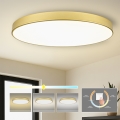 Brilagi - stropna LED svetilka POOL LED/180W/230V 3000/4000/6000K, premer 120 cm, zlata