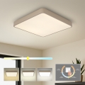 Brilagi - stropna LED svetilka POOL SQUARE LED/48W/230V 3000/4000/6000K 50x50 cm bež