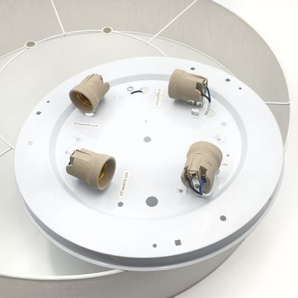 Brilagi - Stropna LED svetilka SIRIJA 4xE27/15W/230V, premer 60 cm, bela