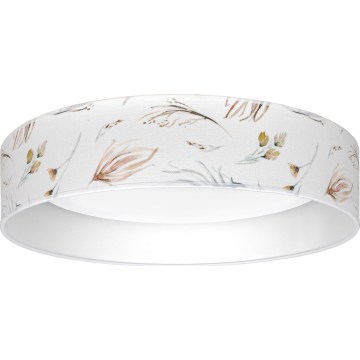 Brilagi - Stropna LED svetilka VELVET SIMPLE LED/24W/230V 4000K Ø 45 cm bela/cvetlični motiv