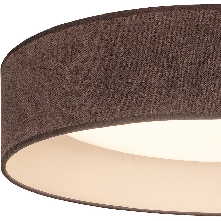 Brilagi - Stropna LED svetilka VELVET SIMPLE LED/36W/230V 3000K premer 55 cm rjava