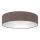 Brilagi - Stropna LED svetilka z zatemnitvijo VELVET SMARTIX LED/24W/230V 3000-6000K, premer 45 cm, rjava, Wi-Fi Tuya Beacon + daljinski upravljalnik