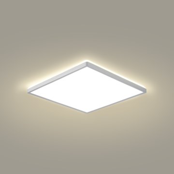 Brilagi - Stropna LED svetilka za kopalnico ULTRA SLIM LED/18W/230V, 30x30 cm, srebrna, IP54