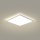 Brilagi - Stropna LED svetilka za kopalnico ULTRA SLIM LED/18W/230V, 30x30 cm, srebrna, IP54