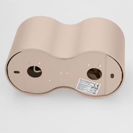 BRILAGI - Stropna smerna svetilka MIA DOUBLE 2xGU10/30W/230V bež