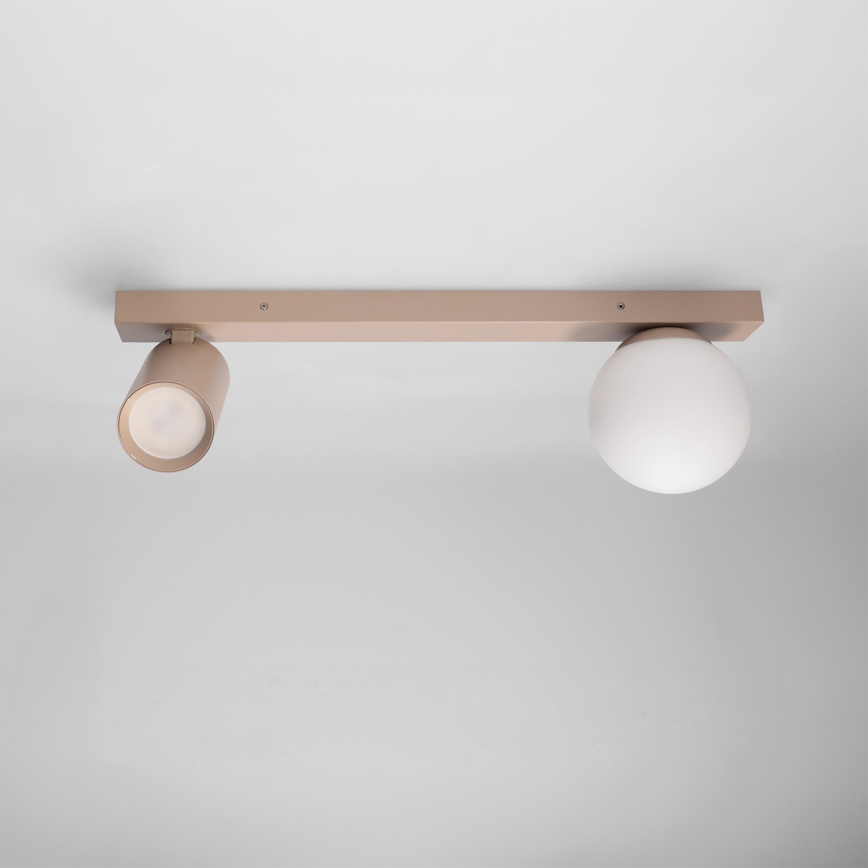 Brilagi - Stropna smerna svetilka SELE BALL 1xGU10/30W/230V + 1xG9/10W bež