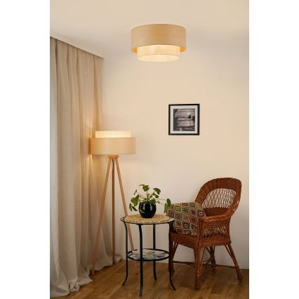 Brilagi - Stropna svetilka ARIZONA BOHO 1xE27/15W/230V pr. 45 cm bež