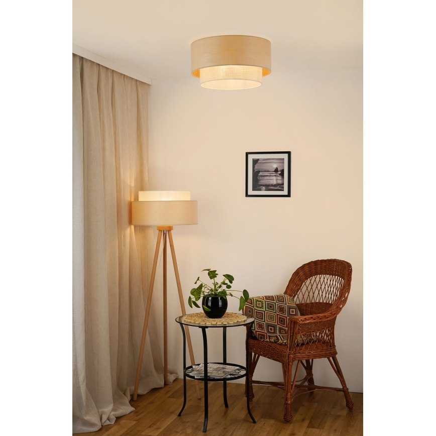 Brilagi - Stropna svetilka ARIZONA BOHO 1xE27/15W/230V pr. 45 cm bež