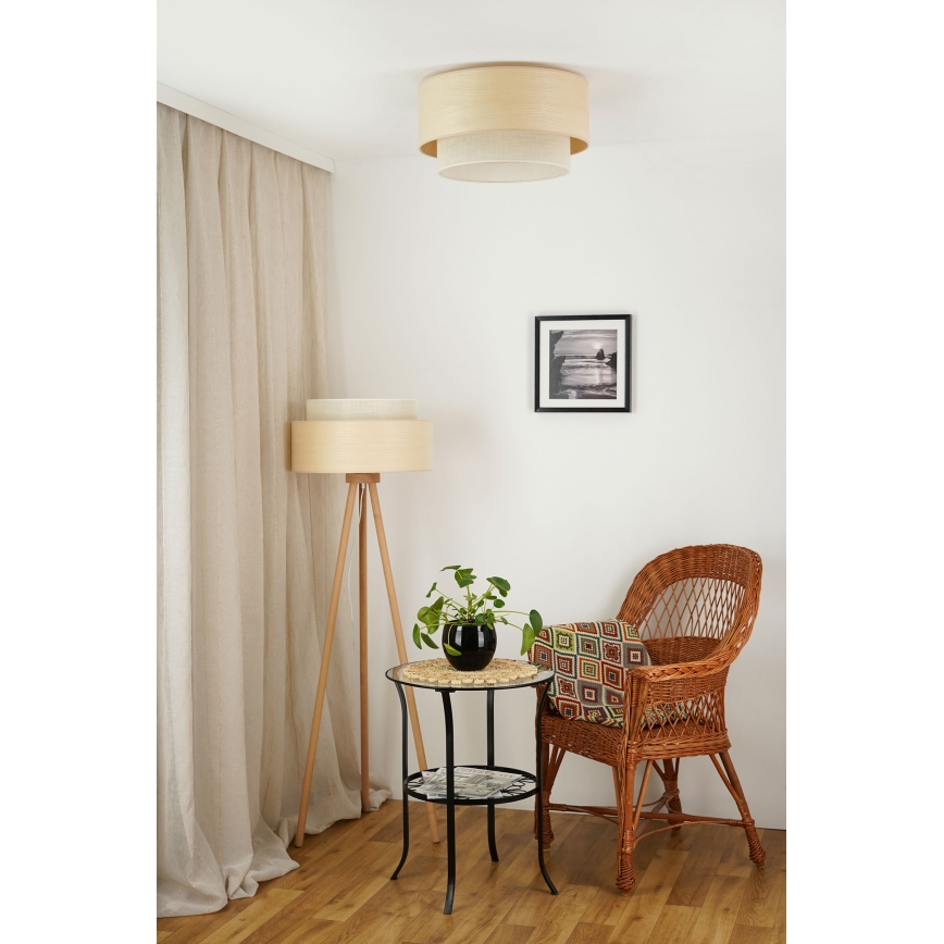 Brilagi - Stropna svetilka ARIZONA BOHO 1xE27/15W/230V pr. 45 cm bež