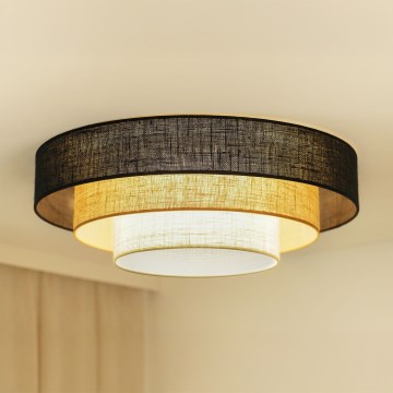 Brilagi - Stropna svetilka ASPEN LUNETA LED/12W/230V pr. 60 cm 3000K/4000K/6400K črna/bež/krem barva