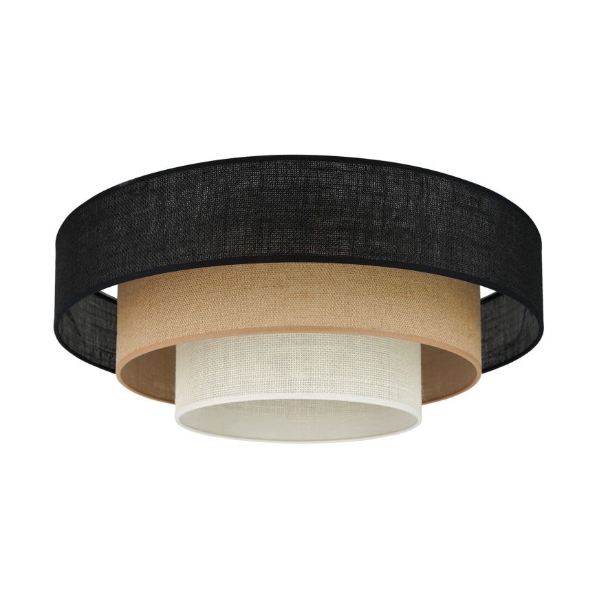 Brilagi - Stropna svetilka ASPEN LUNETA LED/12W/230V pr. 60 cm 3000K/4000K/6400K črna/bež/krem barva