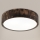 Brilagi - Stropna svetilka CARVALHO SMOKEY 2xE27/60W/230V, hrast, premer 37,5 cm