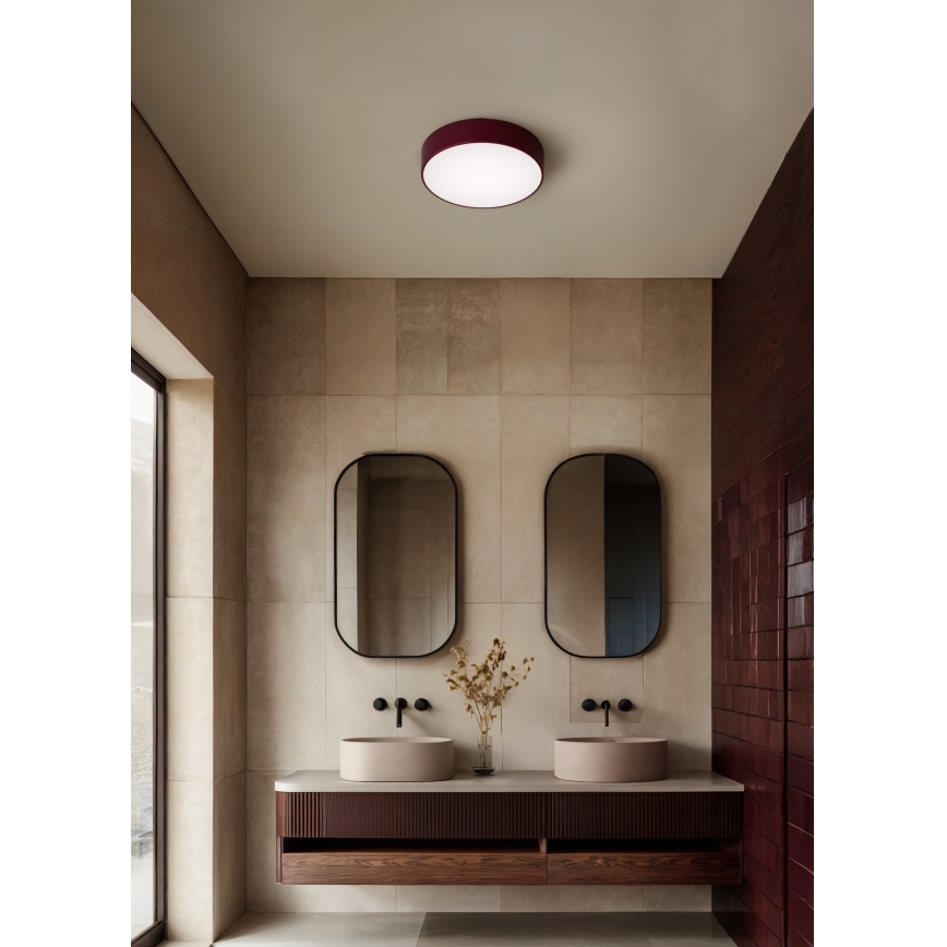 Brilagi - Stropna svetilka CLARE 3xE27/24W/230V, premer 40 cm, bordo