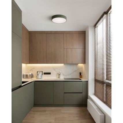 Brilagi - Stropna svetilka CLARE 3xE27/24W/230V, premer 40 cm, khaki