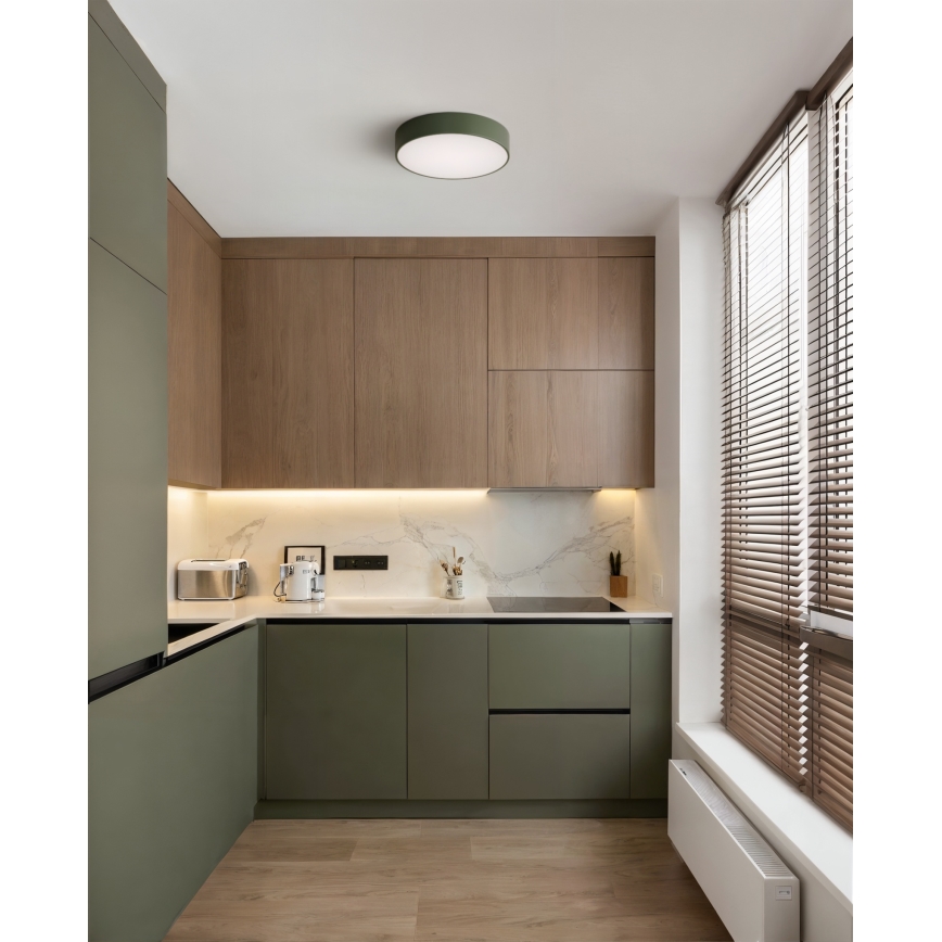 Brilagi - Stropna svetilka CLARE 3xE27/24W/230V, premer 40 cm, khaki