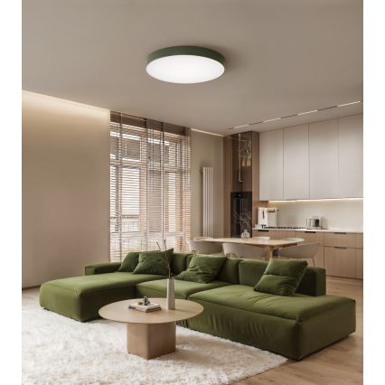 Brilagi - stropna svetilka CLARE 4xE27/24W/230V, premer 50 cm, kaki