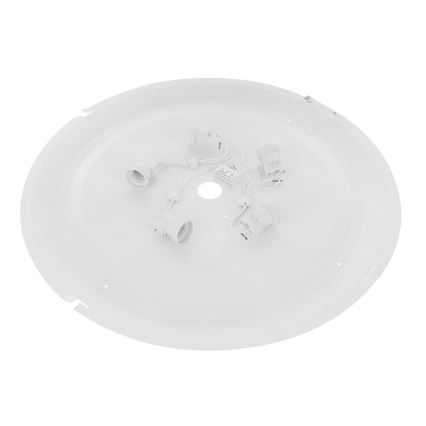 Brilagi - Stropna svetilka CLARE 5xE27/40W/230V pr. 60 cm bela