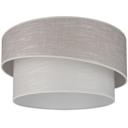 Brilagi - Stropna svetilka DOVER SHINE 1xE27/15W/230V pr. 50 cm siva/krem barva