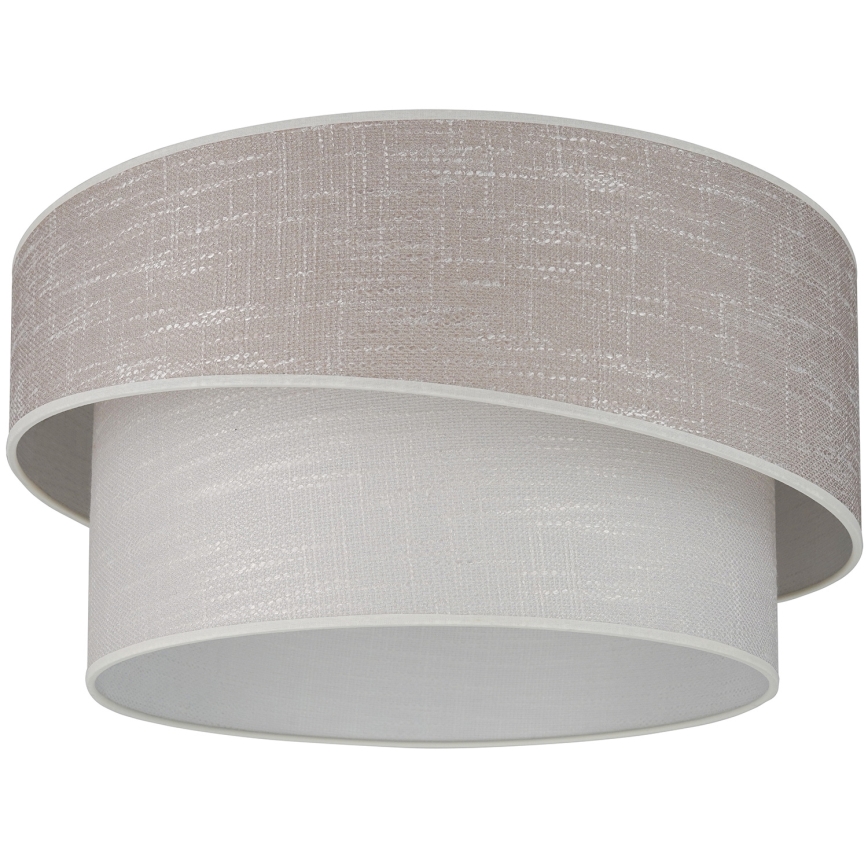 Brilagi - Stropna svetilka DOVER SHINE 1xE27/15W/230V pr. 50 cm siva/krem barva