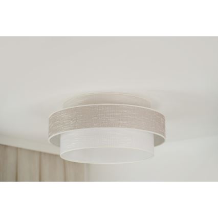 Brilagi - Stropna svetilka DOVER SPACE LED/12W/230V pr. 50 cm 3000K/4000K/6400K siva/krem barva