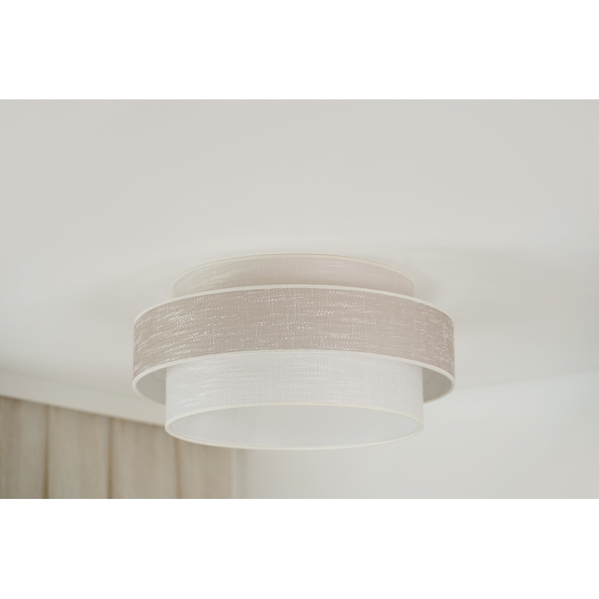 Brilagi - Stropna svetilka DOVER SPACE LED/12W/230V pr. 50 cm 3000K/4000K/6400K siva/krem barva
