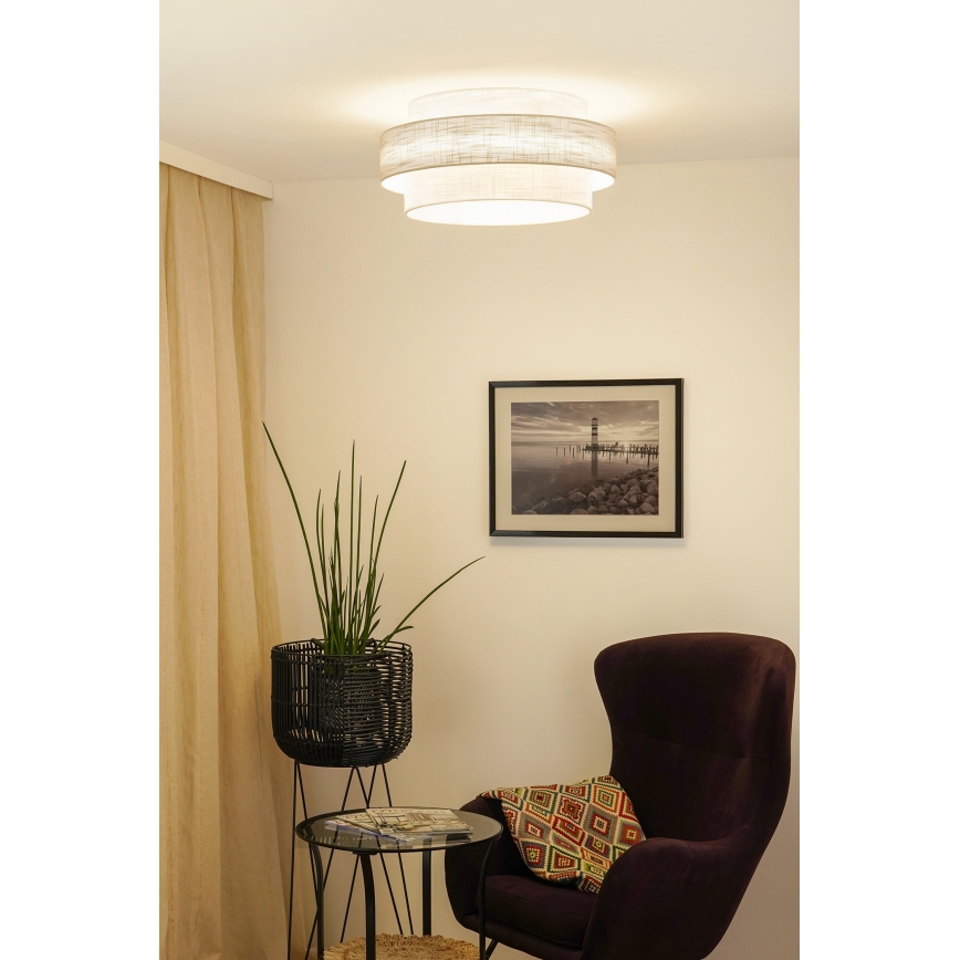 Brilagi - Stropna svetilka DOVER SPACE LED/12W/230V pr. 50 cm 3000K/4000K/6400K siva/krem barva