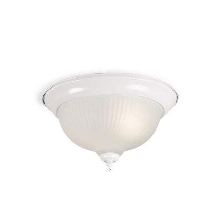 BRILAGI - Stropna svetilka FRESCO 2xE27/40W/230V premer 28 cm bela