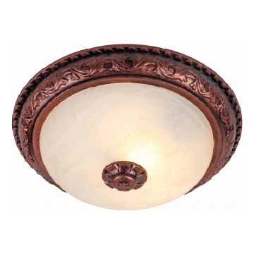 Brilagi - Stropna svetilka FRESCO, 2xE27/40W/230V, premer 30 cm, bakrena