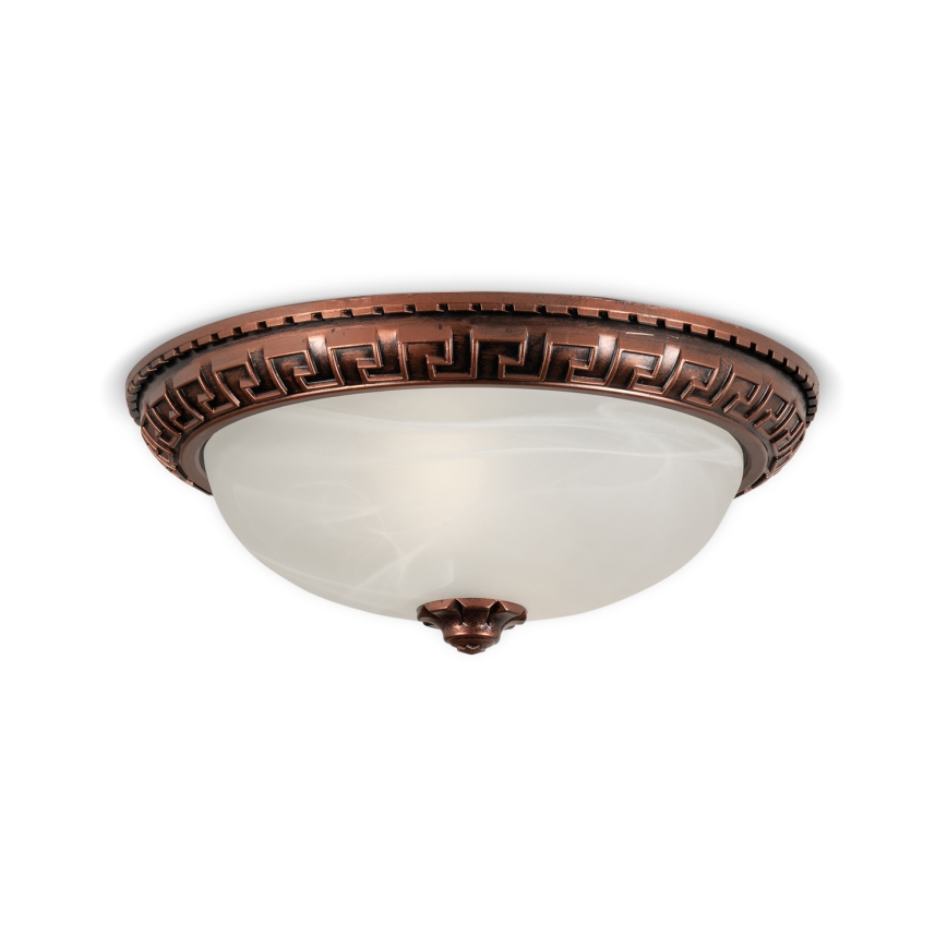 Brilagi - Stropna svetilka FRESCO 2xE27/40W/230V premer 30 cm bakrena