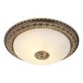Brilagi - Stropna svetilka FRESCO 2xE27/40W/230V, premer 30 cm, medenina