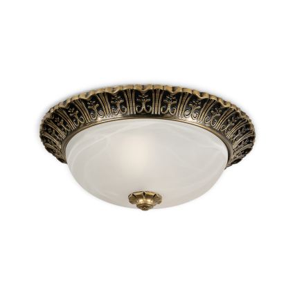 Brilagi - Stropna svetilka FRESCO 2xE27/40W/230V premer 30 cm zlata