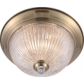 Brilagi - Stropna svetilka FRESCO 2xE27/40W/230V Ø 28 cm mesing