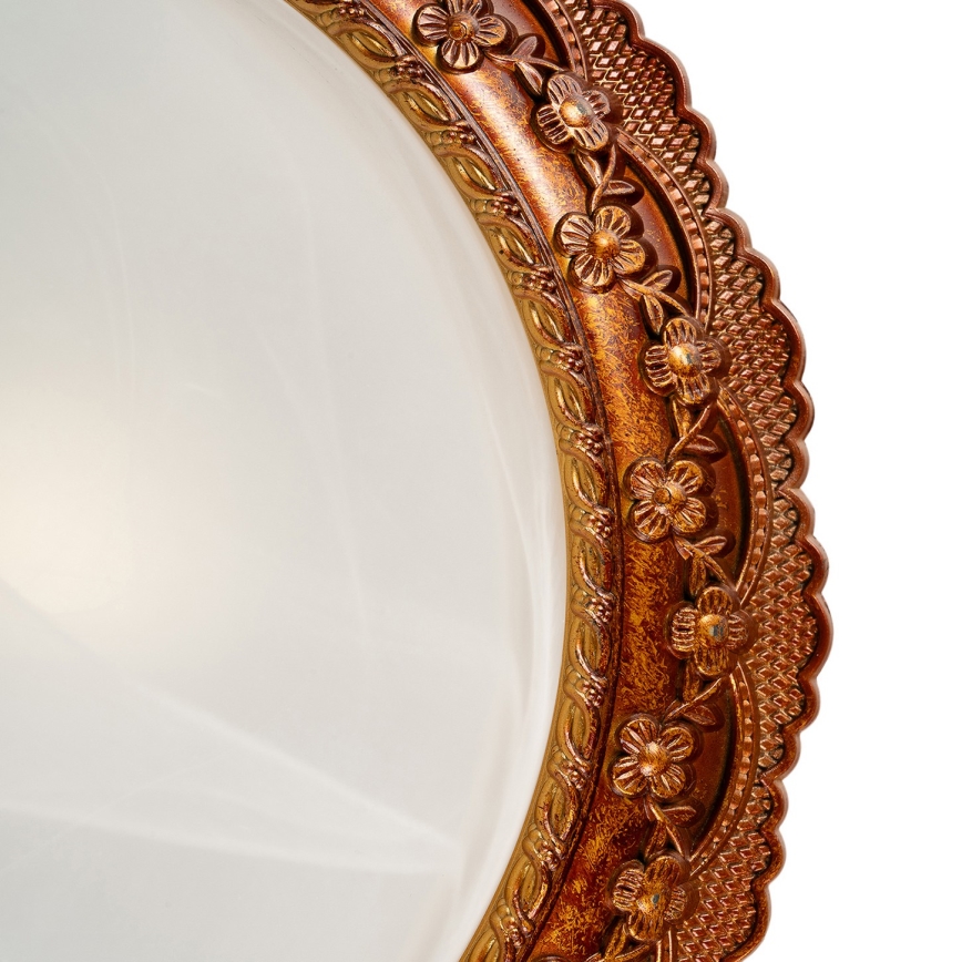 Brilagi - Stropna svetilka FRESCO 2xE27/40W/230V Ø 30 cm zlata