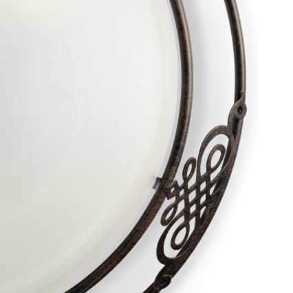 BRILAGI - Stropna svetilka FRESCO 2xE27/40W/230V Ø 43 cm rjava