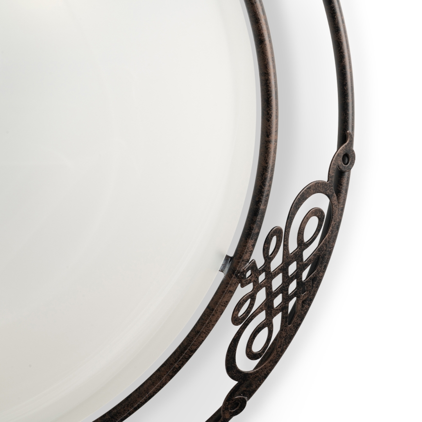 BRILAGI - Stropna svetilka FRESCO 2xE27/40W/230V Ø 43 cm rjava