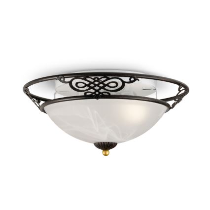 BRILAGI - Stropna svetilka FRESCO 3xE27/40W/230V premer 48 cm rjava