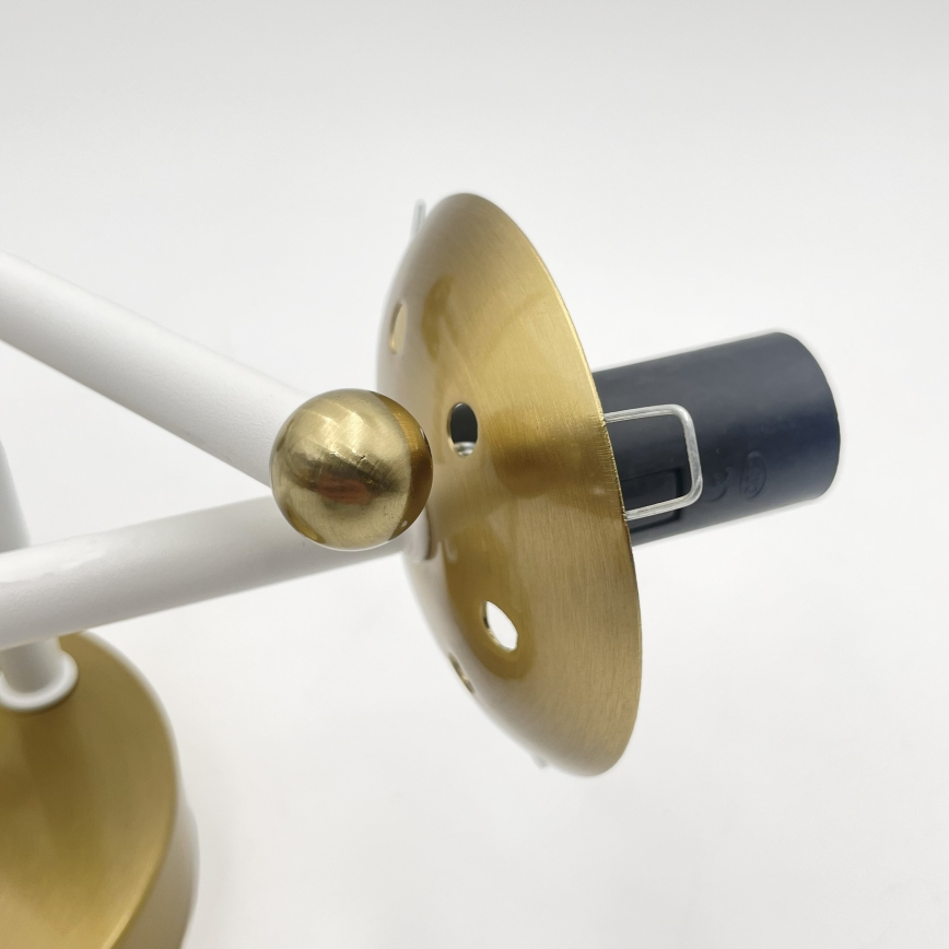 Brilagi - Stropna svetilka MALIVA za površinsko montažo 3xE14/15W/230V, zlata/bela