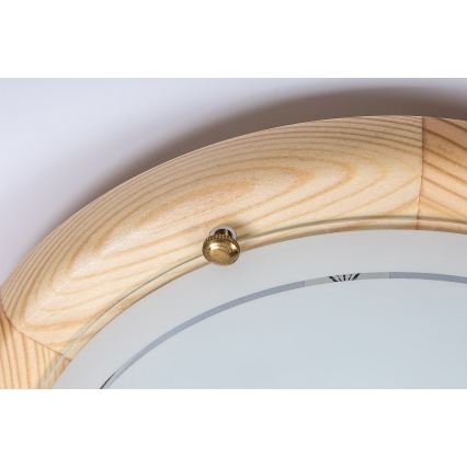 Brilagi - Stropna svetilka ORBIS 1xE27/60W/230V, premer 30 cm, borovina