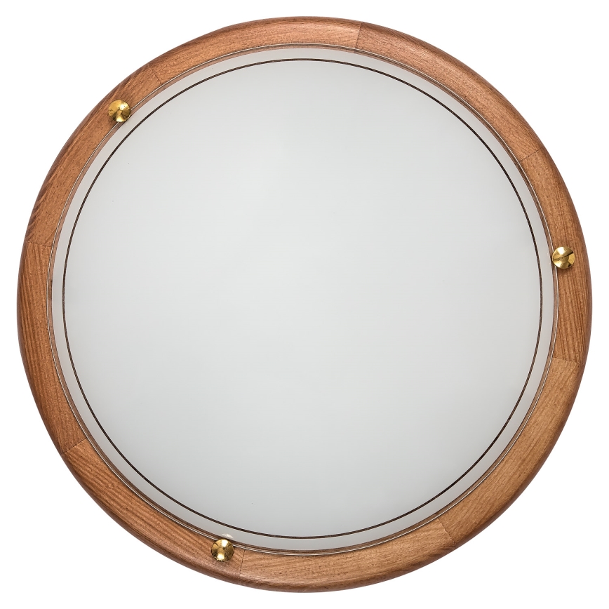 Brilagi - Stropna svetilka ORBIS 2xE27/60W/230V, premer 38 cm, borovica